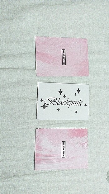 Diğer Blackpink fotokart set