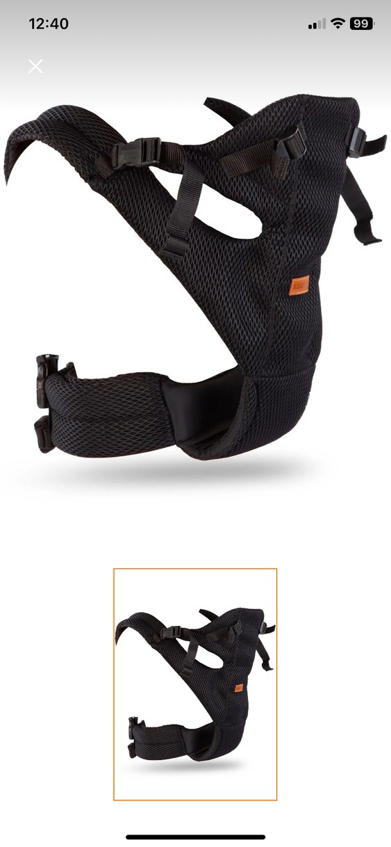 Bej Bebek Taşıyıcı Kanguru - Görsel 4