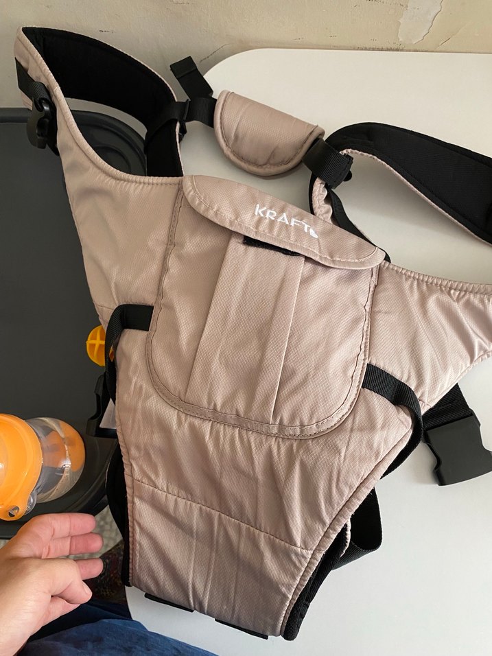 Bej Bebek Taşıyıcı Kanguru - Görsel 2