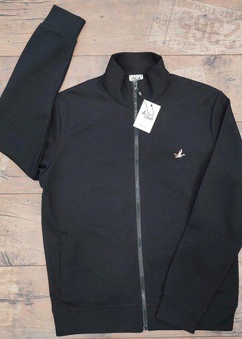 Siyah Fermuarlı erkek Eşofman Takımı - Görsel 6