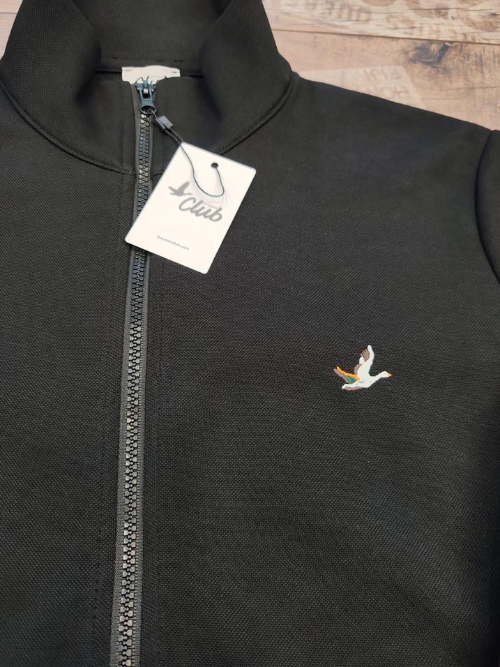 Siyah Fermuarlı erkek Eşofman Takımı - Görsel 2