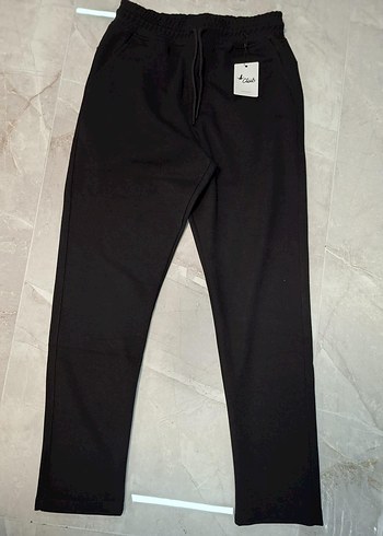 Siyah Fermuarlı Erkek Eşofman Takımı - Görsel 3