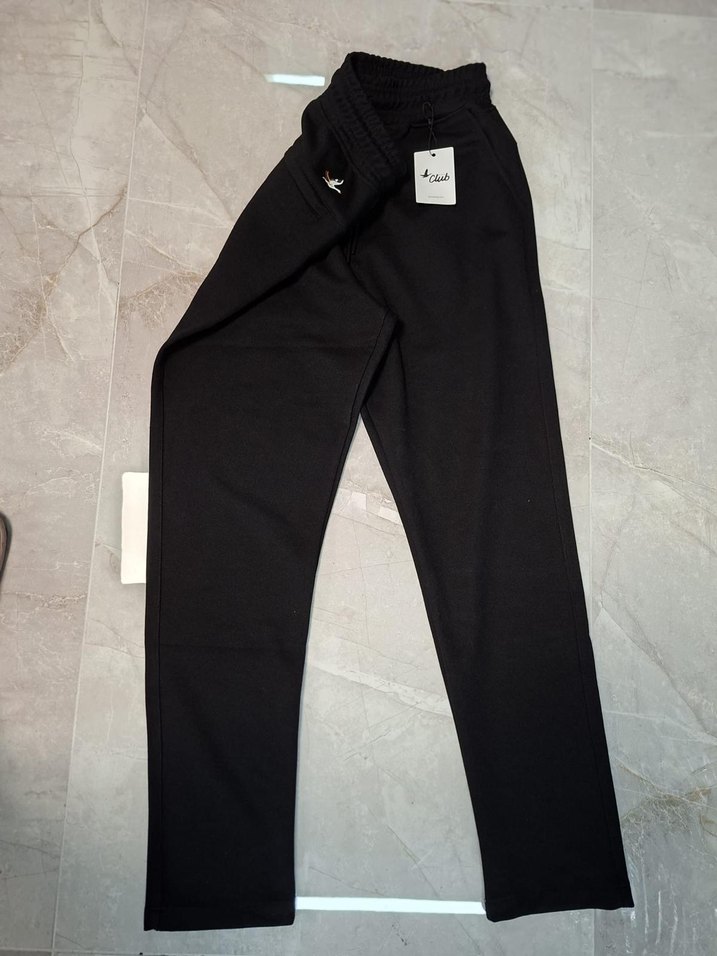 Siyah Fermuarlı Erkek Eşofman Takımı - Görsel 4