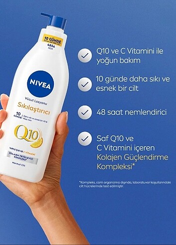 Nivea Q10 Sıkılaştırıcı Vücut Losyonu - Görsel 2