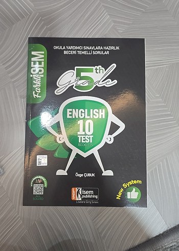 Beden Renk 3ü biarada 5.Sınıf Ingilizce Test ve deneme kitapçıkları