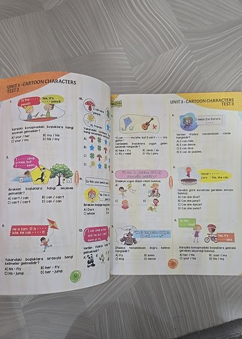 More More 4 Test Book Worksheets Eğitim Kitabı - Görsel 2