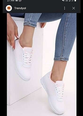 37 Beden beyaz Renk Beyaz rahat spor ayakkabı 