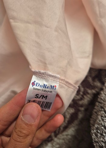 Pembe Midi Kadın sabahlık - Görsel 4