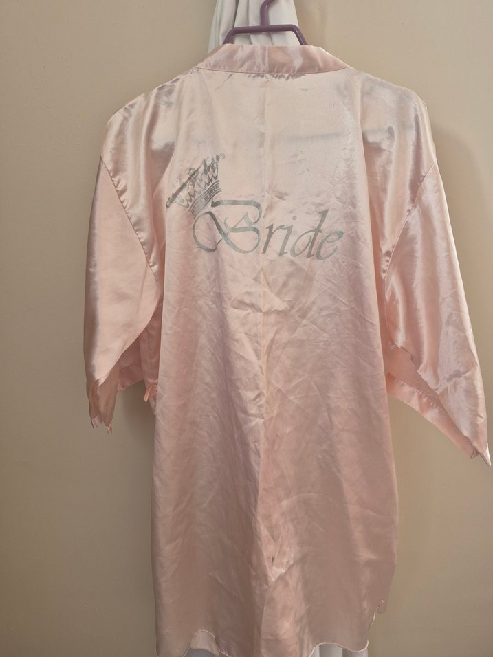 Pembe Midi Kadın sabahlık - Görsel 2