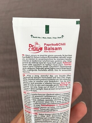 Farmasi Paprika&Chili Balsam - Görsel 3