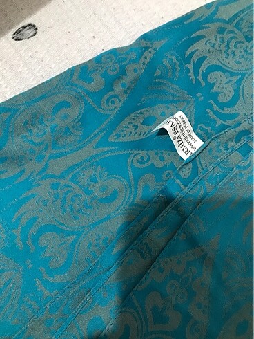 Mavi Parlak Şal - Görsel 2