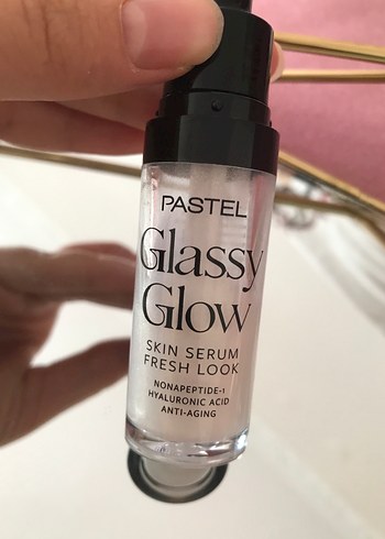  Beden Renk Pastel Glassy Glow Skin Serum Hyaluronic Acid