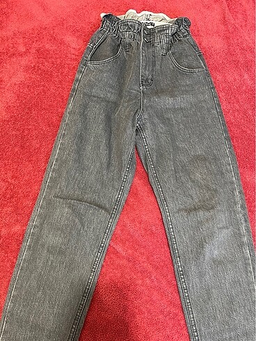 26 Beden Beli lastikli jeans