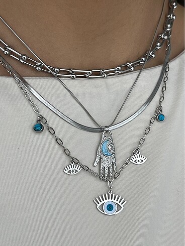 Tiffany kolye silver