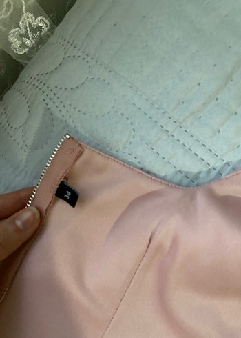 Trendyol & Milla Pembe Straplez Fırfırlı Mini Bustiyer