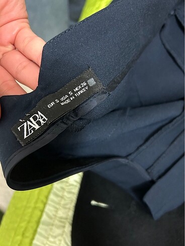 xs Beden lacivert Renk Zara Pensli Pantolon