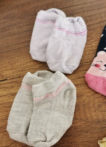 20 Beden Kız Bebek Çorap 