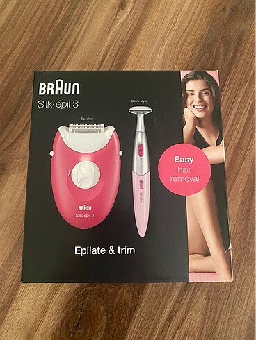 Braun Epilasyon Aleti