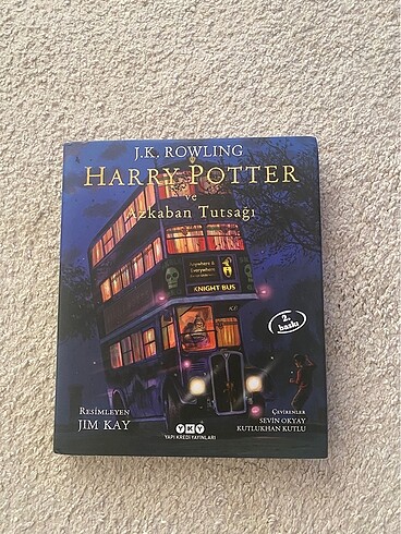 Harry Potter Azkaban Tutsağı Resimli Özel Baskı