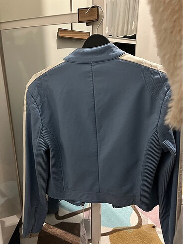 Bershka deri ceket - Görsel 3