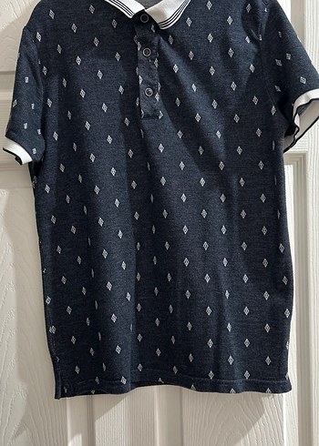 Desenli Erkek Polo Tişört