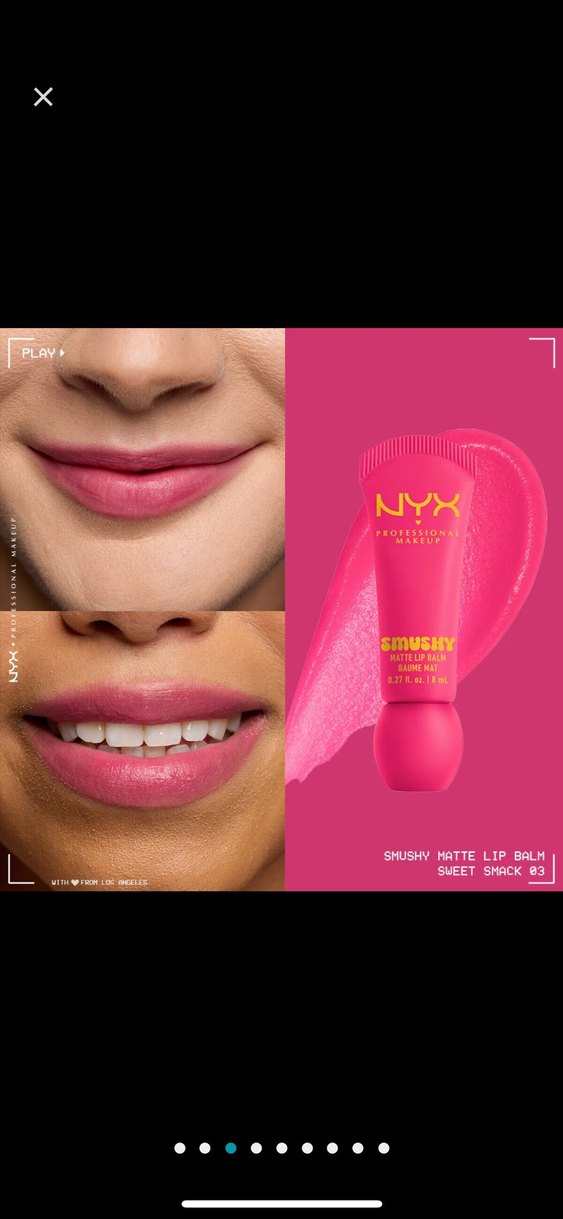 NYX Smushy Soft Matte Dudak Balmı Sweet Smack 03 - Görsel 2