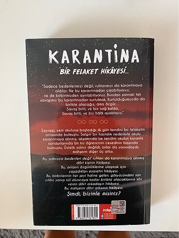  Karantina serisinin 1. Perdesi