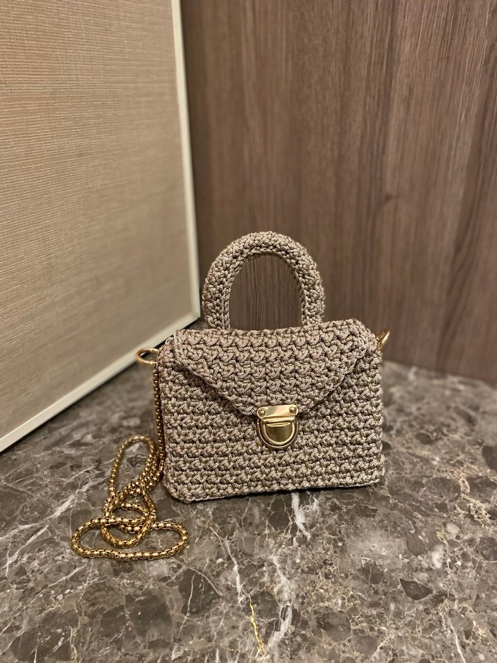 Örgü Kadın Çanta - Görsel 4