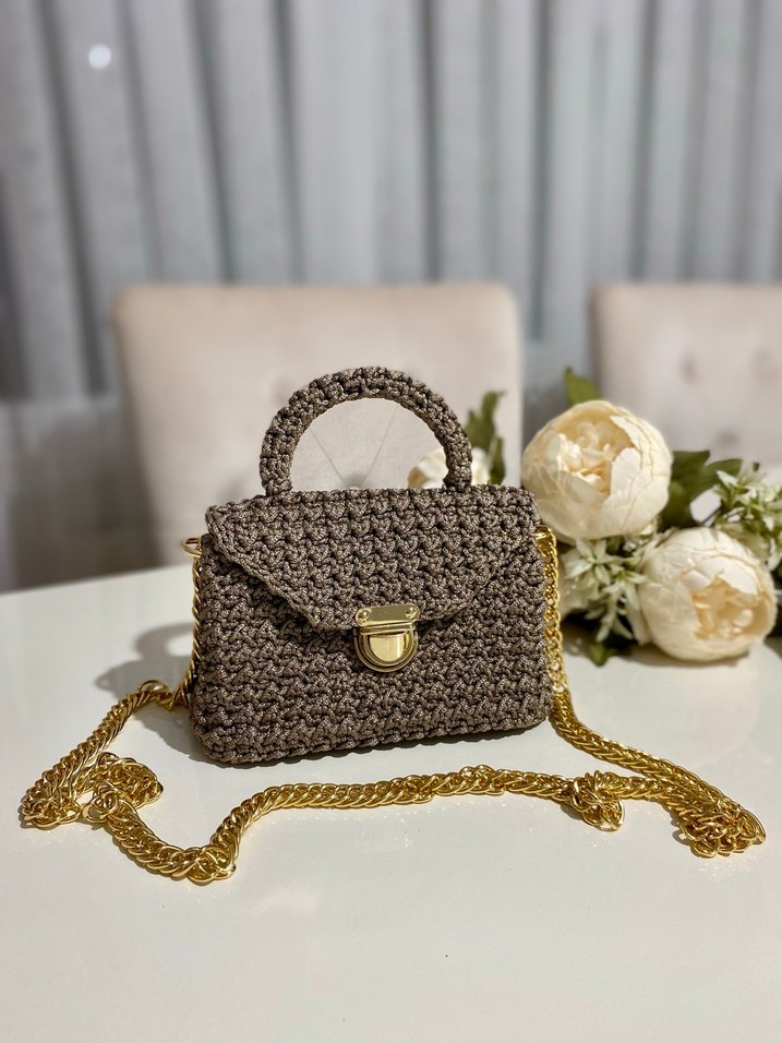 Örgü Kadın Çanta - Görsel 2