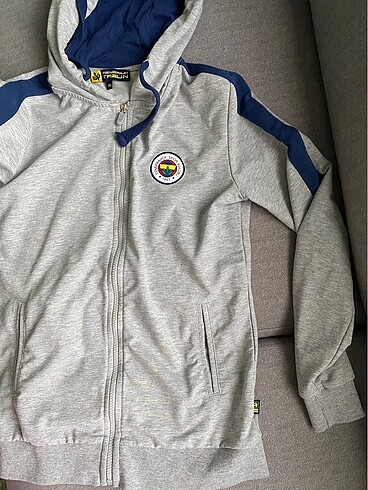 Fenerbahçe Fermuarlı kapşonlu sweat