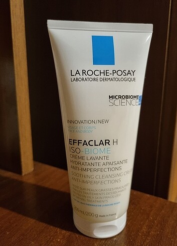 La Roche-Posay Effaclar H Isobiome Lavant Temizleyici 200 ml