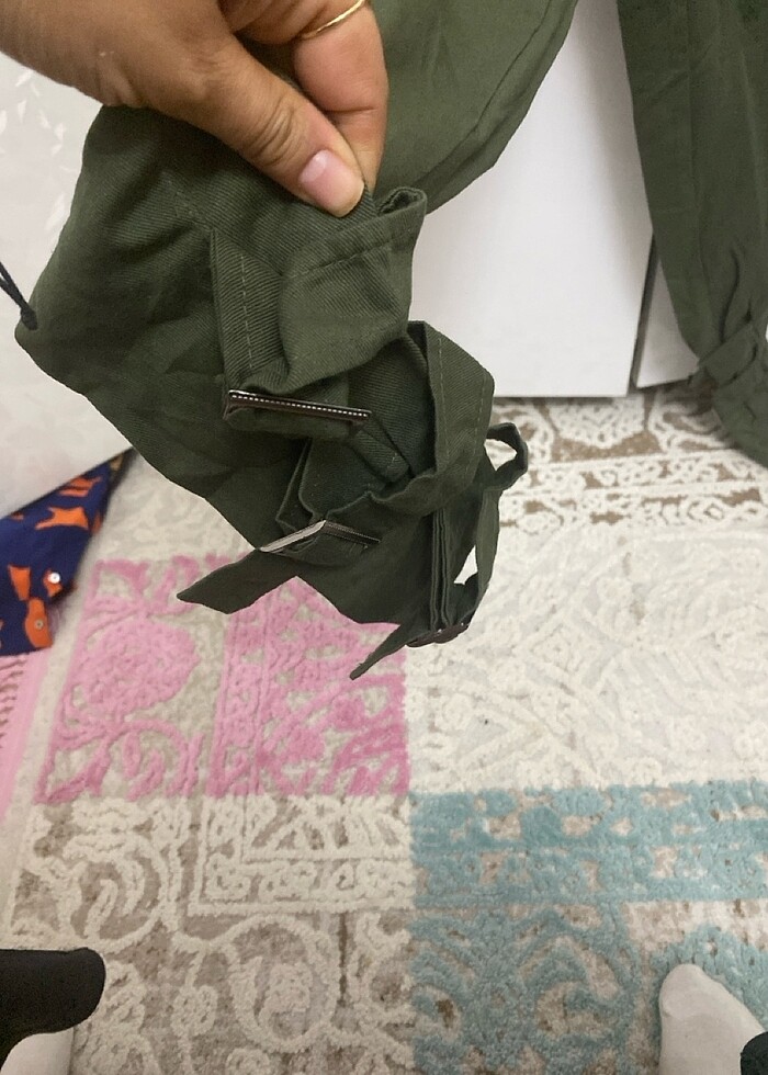 Kadın kargo pantolon - Görsel 3