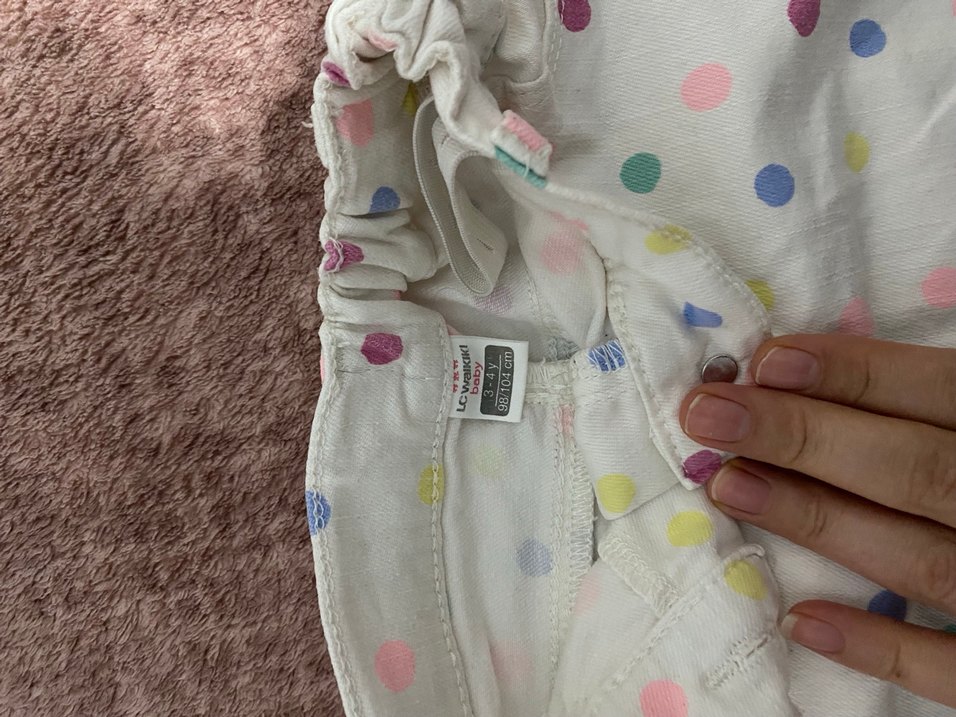 Kız Çocuk Çok Renkli Pamuklu etek - Görsel 4