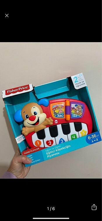 Fisher price müzikli piyano