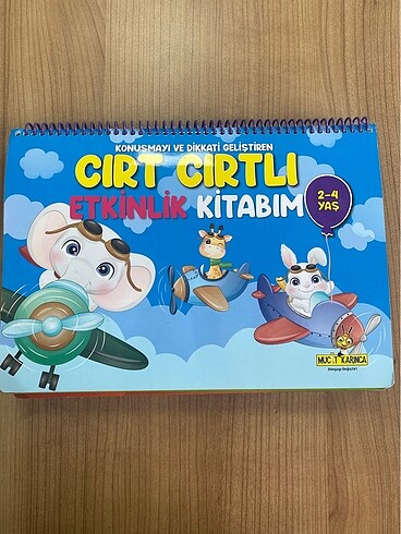 Cırt cırtlı etkinlik kitabım