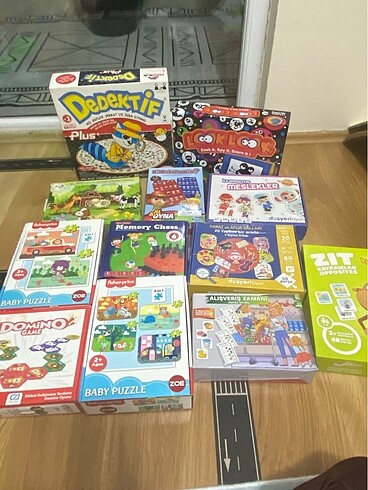 Diğer Eğitici oyuncaklar puzzle zeka ve hafıza oyunları