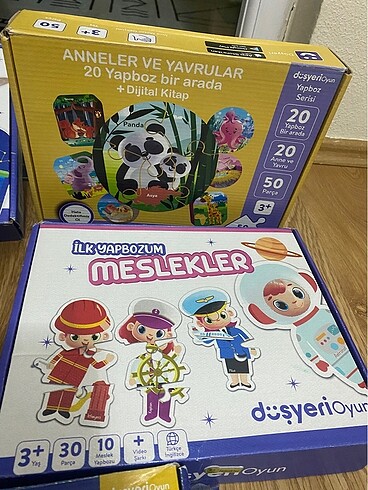 Beden Renk Eğitici puzzle zeka oyunları