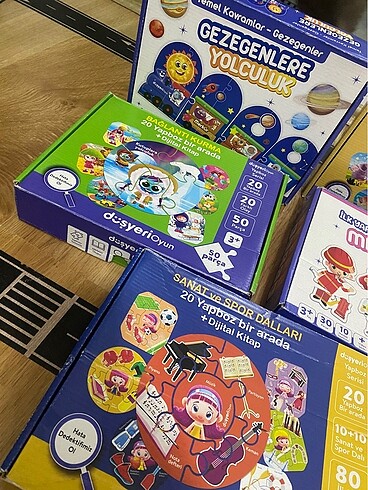 Beden Eğitici puzzle zeka oyunları