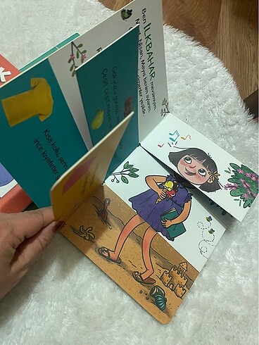 Beden Renk Sincap kitap çocuk kitabı