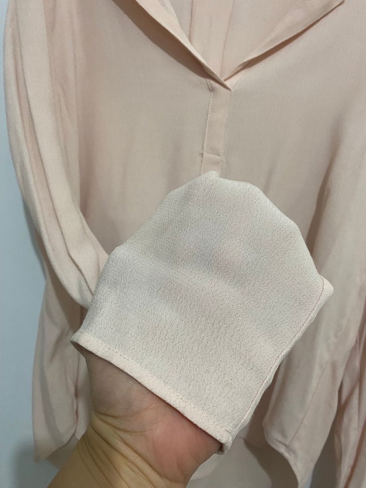 İpekyol  Uzun Kollu Saten Gömlek - Görsel 5