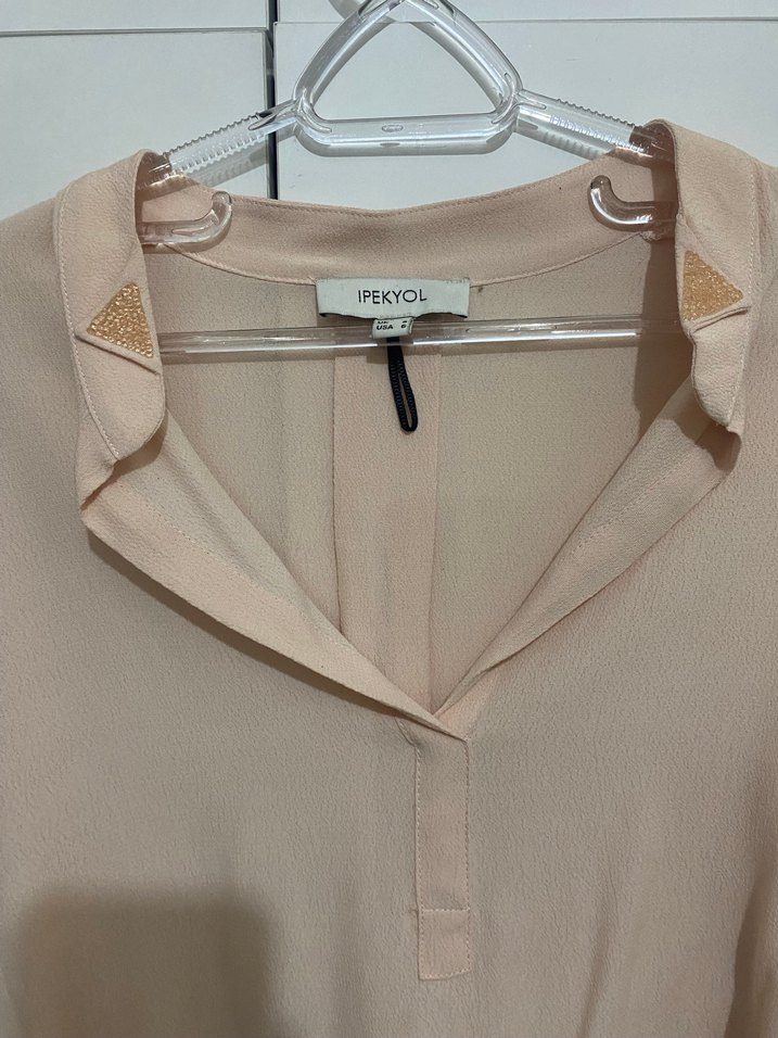 İpekyol  Uzun Kollu Saten Gömlek - Görsel 2