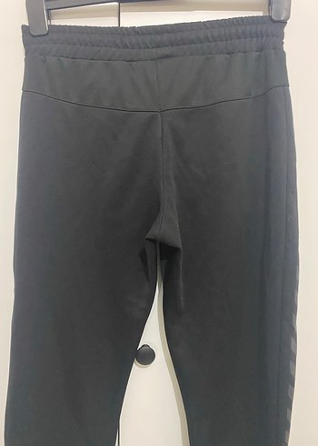 Siyah Hummel Fermuarlı Rahat Kesim Eşofman - Görsel 4