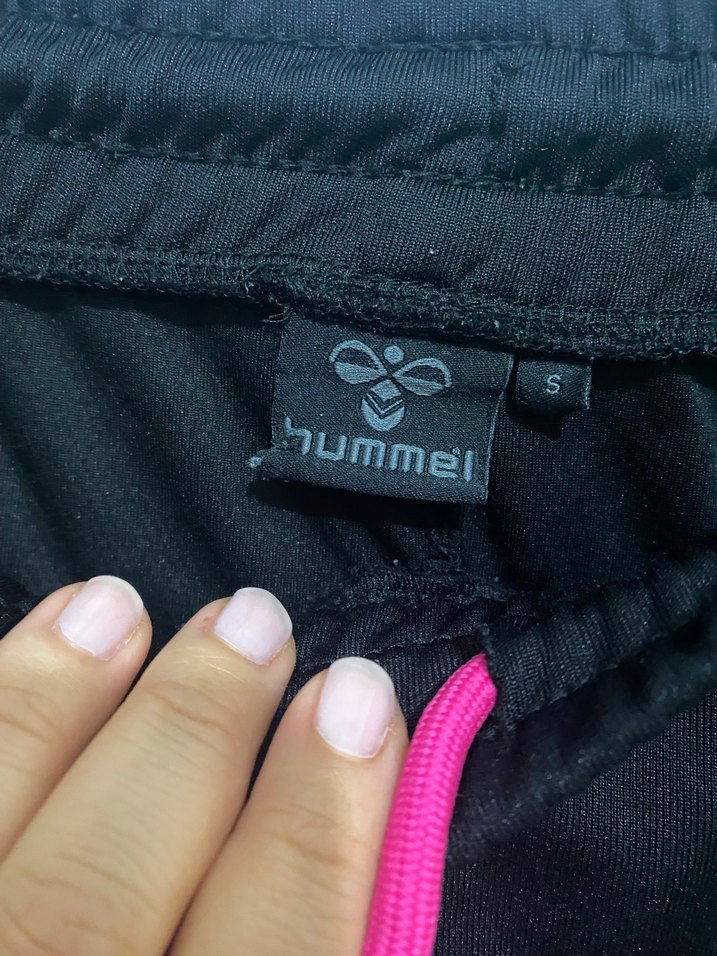 Siyah Hummel Fermuarlı Rahat Kesim Eşofman - Görsel 3