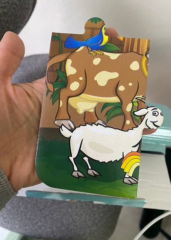 Süper Renkli Çiftlik Puzzle 4'lü Set - Görsel 4