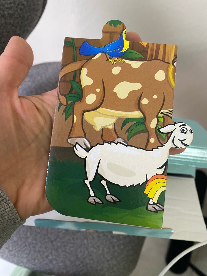 Süper Renkli Çiftlik Puzzle 4'lü Set - Görsel 4