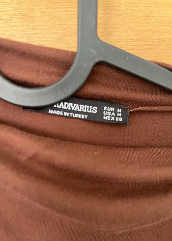 Stradivarius Kahverengi Uzun Kollu Bluz