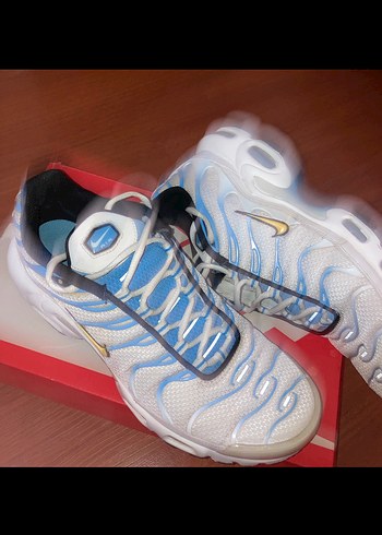 Nike Air Max Plus White/University Blue - Görsel 2