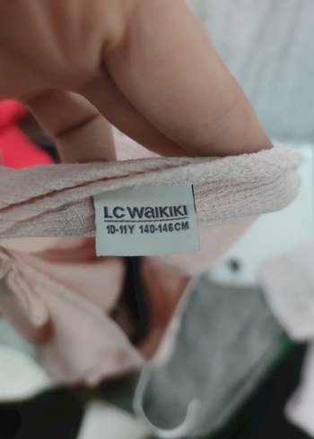 Pembe Kolsuz Fırfırlı Bluz - Görsel 4