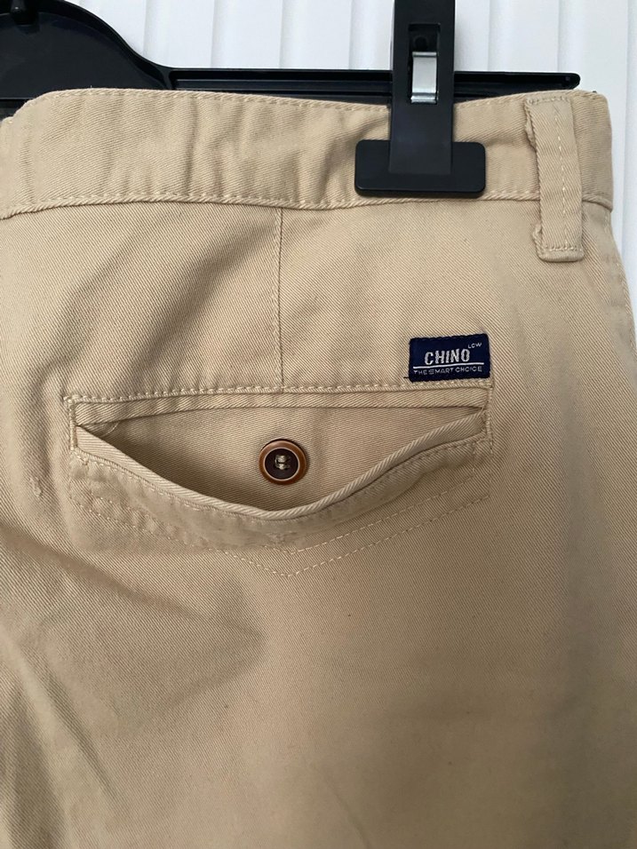 LC Waikiki Bej Chino Pantolon - 32 Beden (Slim Fit) - Görsel 5