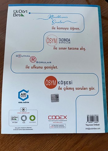  Beden TYT Matematik Soru Bankası - üç dört beş